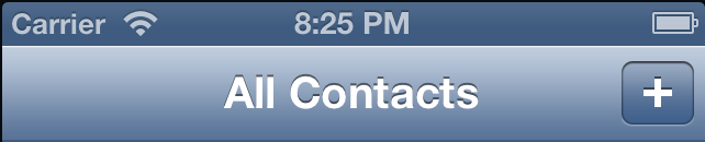 contacts bar