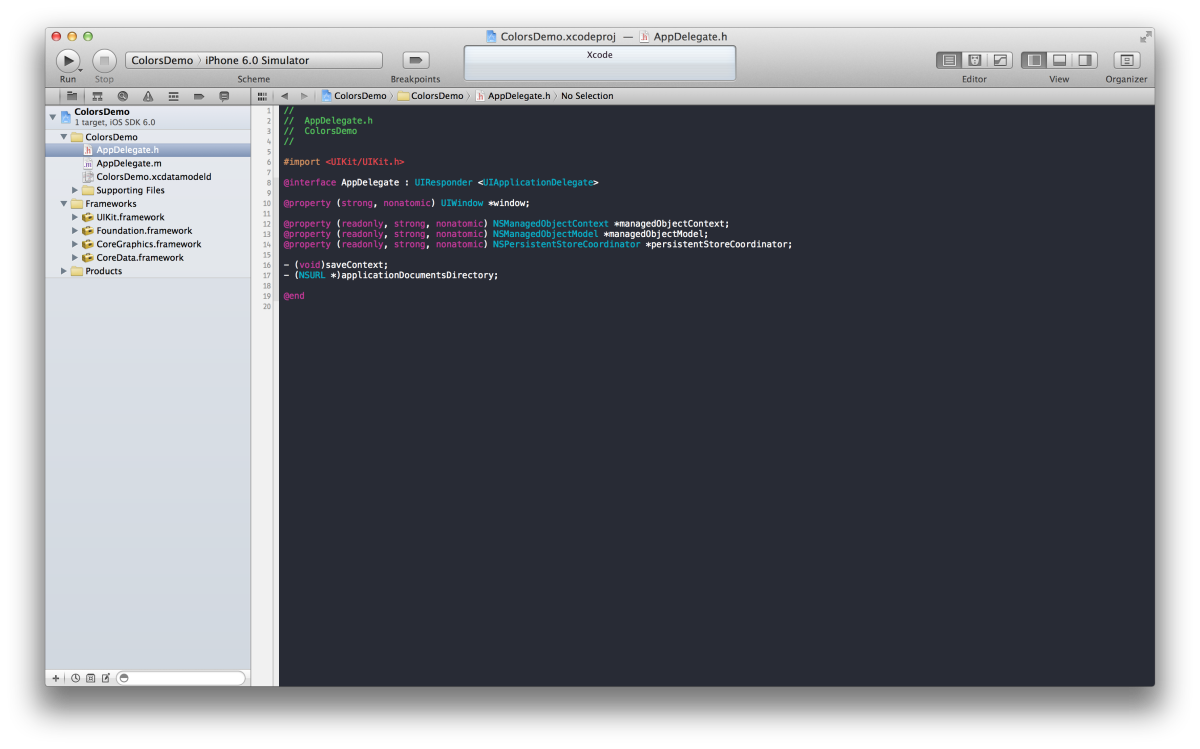 xcode objective c