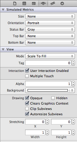 UIView Attributes